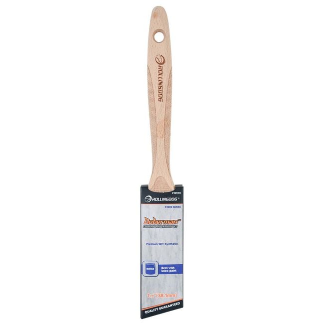 Doberman 1.5" Angled Paint Brush